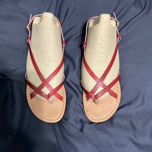 American Eagle sandals.  B66